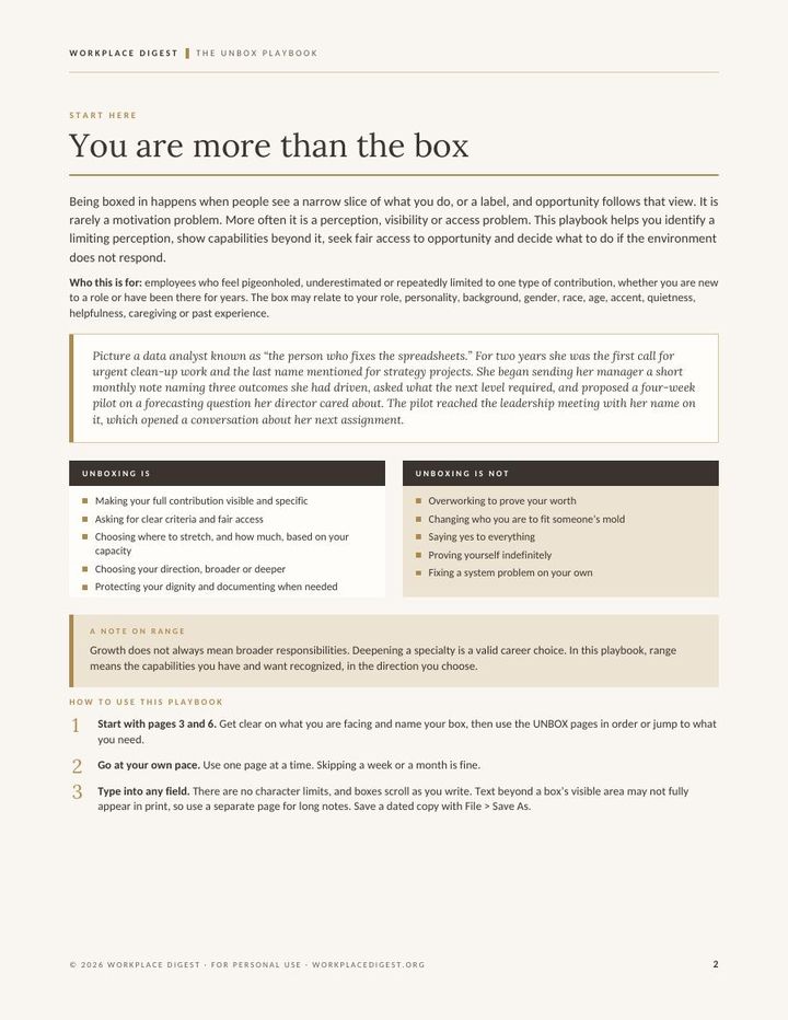 Inside page preview of The Unbox Playbook